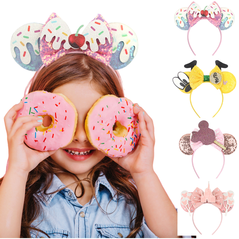 Diy Mouse Electronics - 1pc Serre-tête Oreilles de Souris Donut