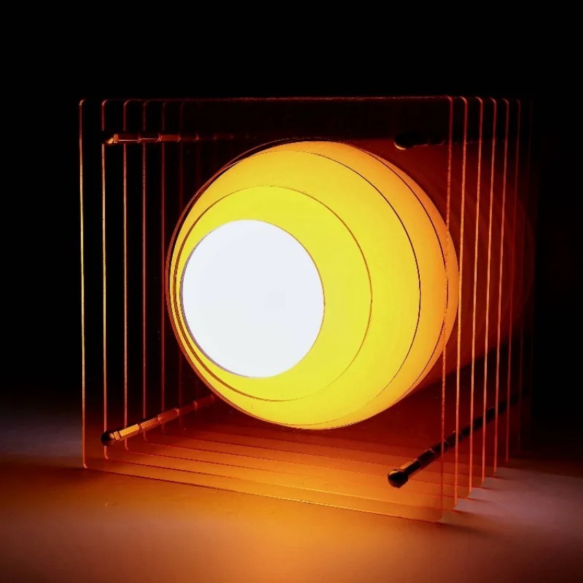 Diy Lamp Electronics - Lampe lunaire en acrylique à mille