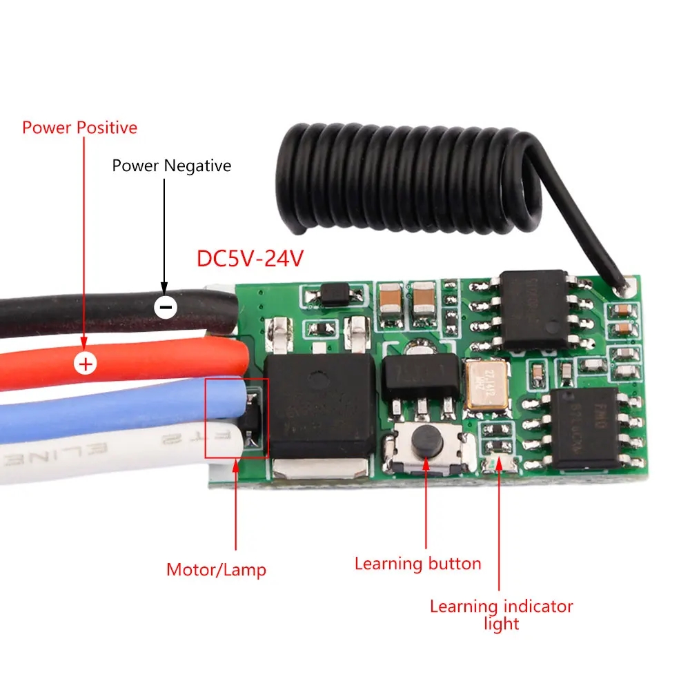 Rf 433Mhz Module - Module récepteur de télécommande sans fil