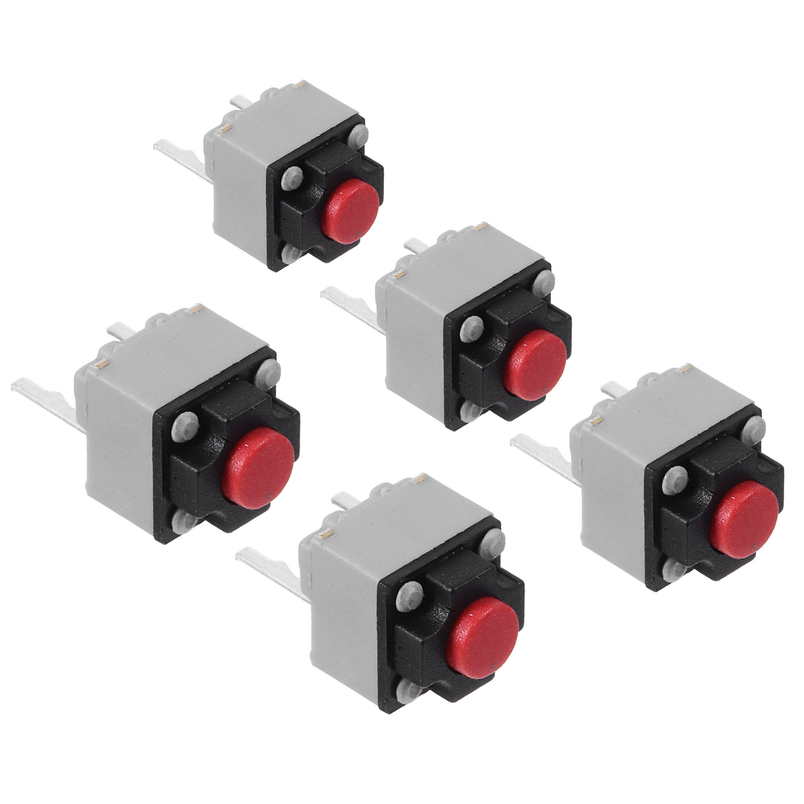 Diy In Electronics - 5 pièces de micro-interrupteurs silencieux 6x6x7,3