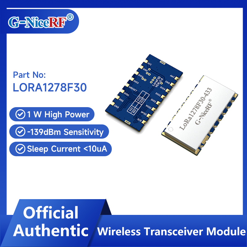 Rf 433Mhz Module - G-NiceRF | 2 pièces LoRa1278F30 1W