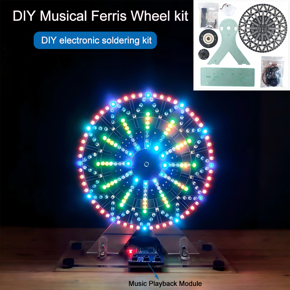 Diy Electronics Gadget - Kits électroniques DIY, grande roue musicale