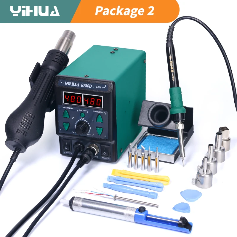 Diy Electronics Storage - YIHUA 8786D fer à souder Station