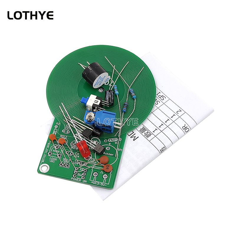 Diy Electronic Components - Kit de détecteur de métaux DC
