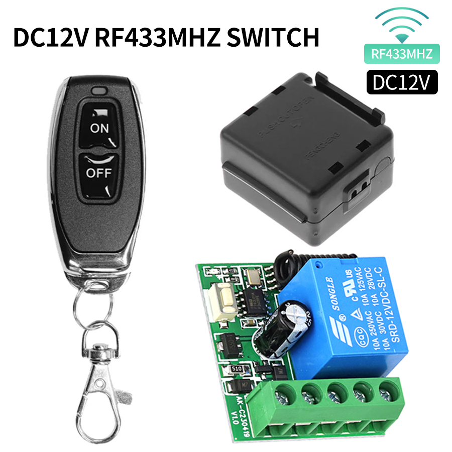 Rf 433Mhz Module - 433MHz bricolage commutateur sans fil DC12V