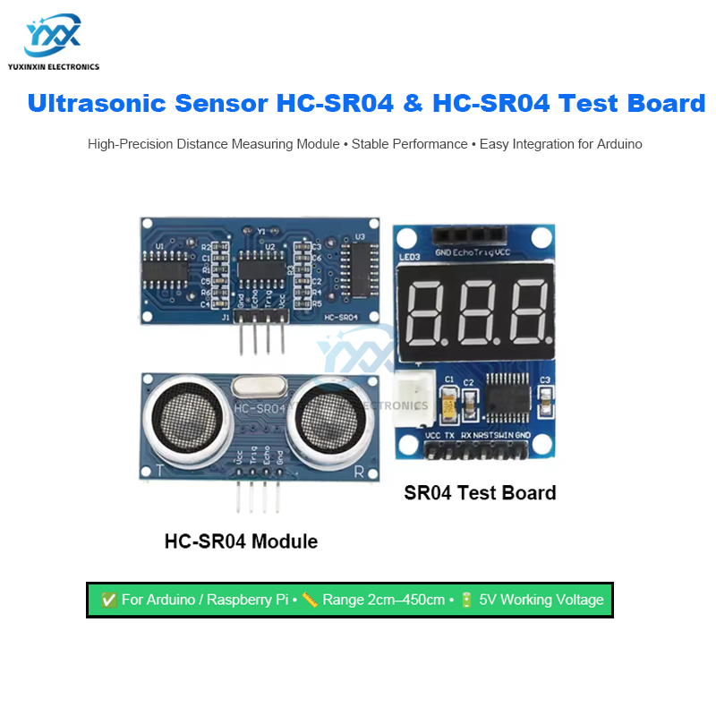 Ultrasonic Sensor Hc - Capteur à ultrasons HC-SR04 HCSR04, Module