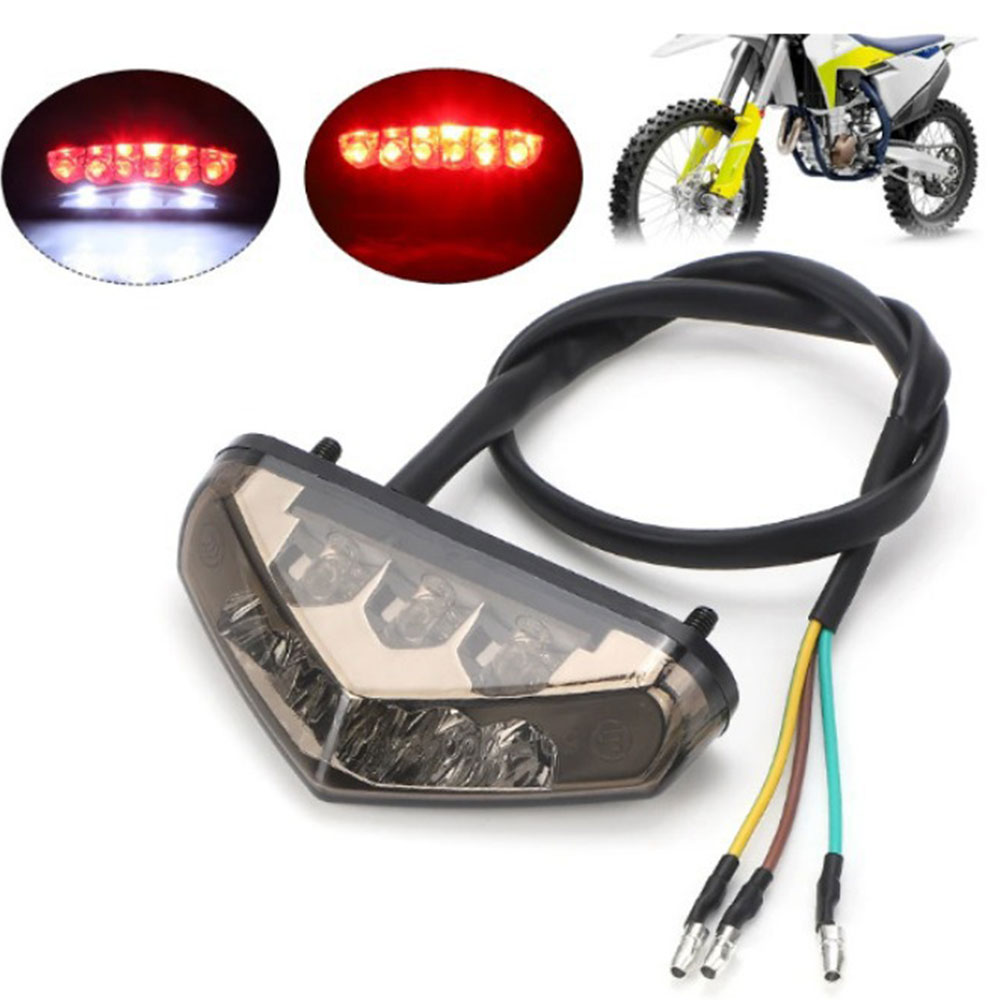 Diy Lamp Electronics - Mini feu arrière LED pour motos,
