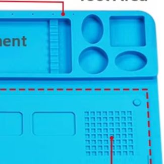 Diy Electronics Workstation - Tapis de soudure en silicone résistant