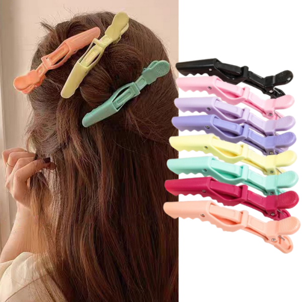 Crocodile Clip Set - Ensemble de 6 pinces à cheveux