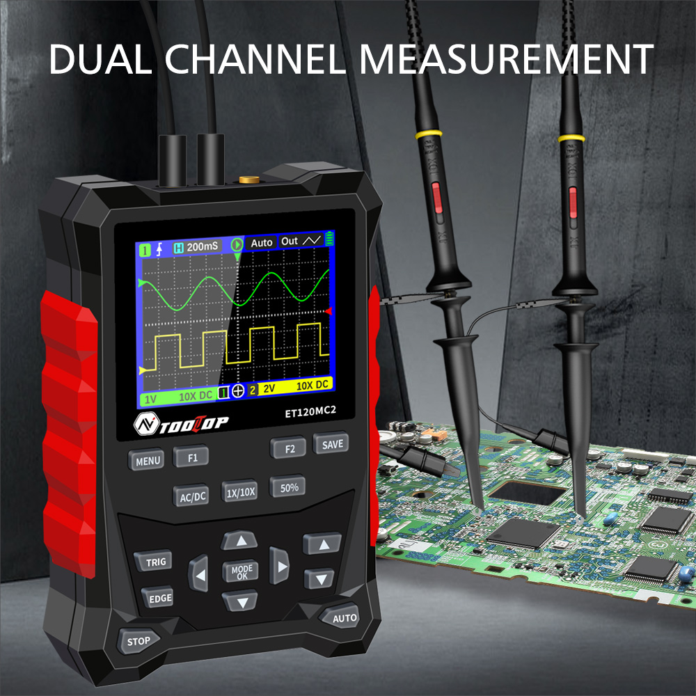 2024 plus récent TOOLTOP ET120 - Oscilloscope Dso Mini avis et prix