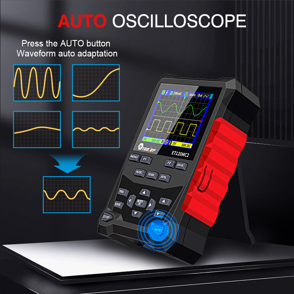 2024 plus récent TOOLTOP ET120 - Oscilloscope Dso Mini avis et prix