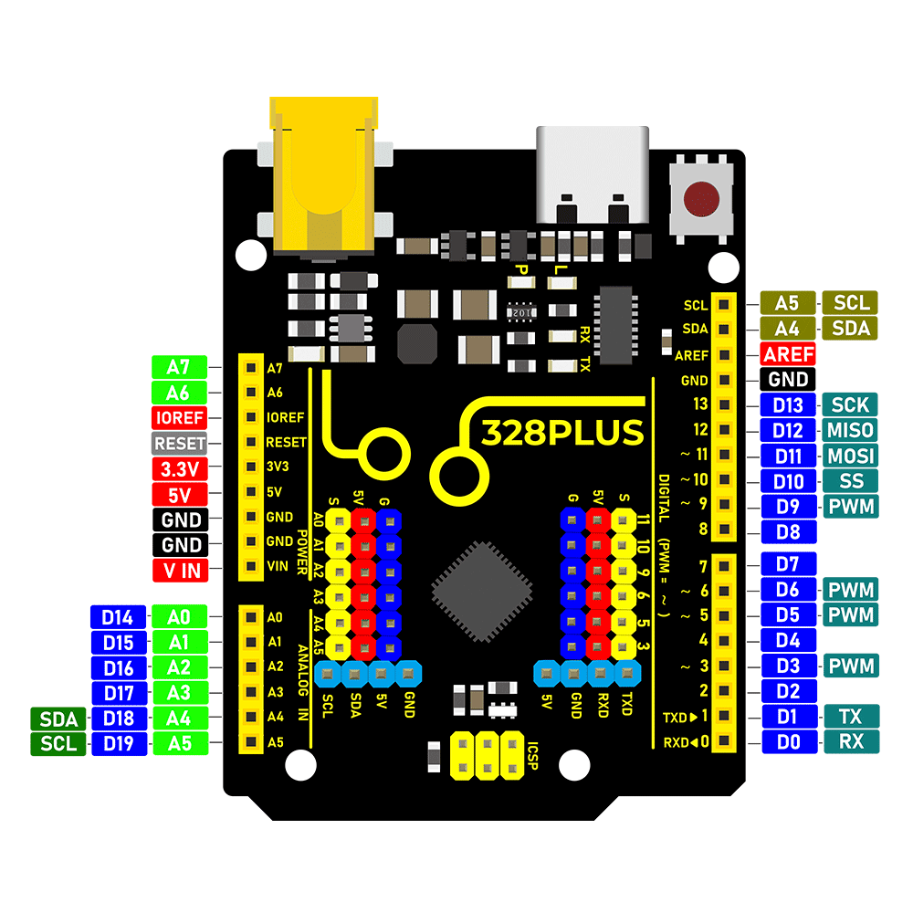 Keyestudio UNO R3 40Project Ki - Diy Electronics Online avis et prix