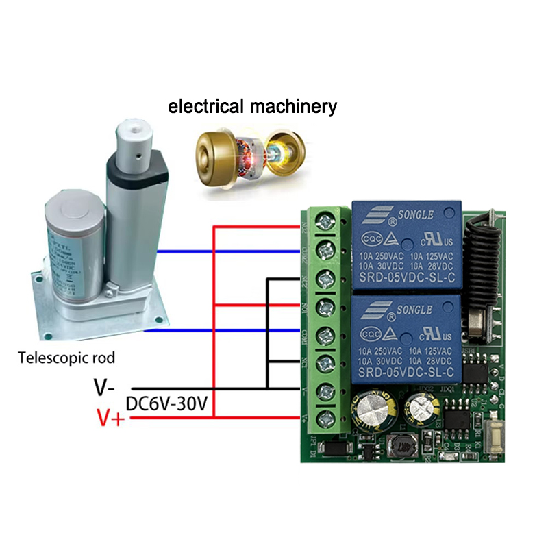DC 9V 12V 24V AC 85-250V 2CH M - Rf 433Mhz Module avis et prix