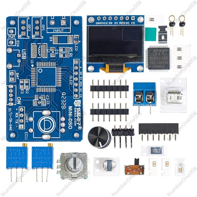 Kit DIY d'oscilloscope miniatu - Oscilloscope Dso Mini avis et prix