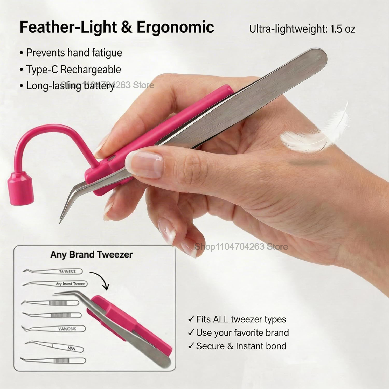 Mini lampe UV pour cils 180 °  - Diy Lamp Electronics avis et prix
