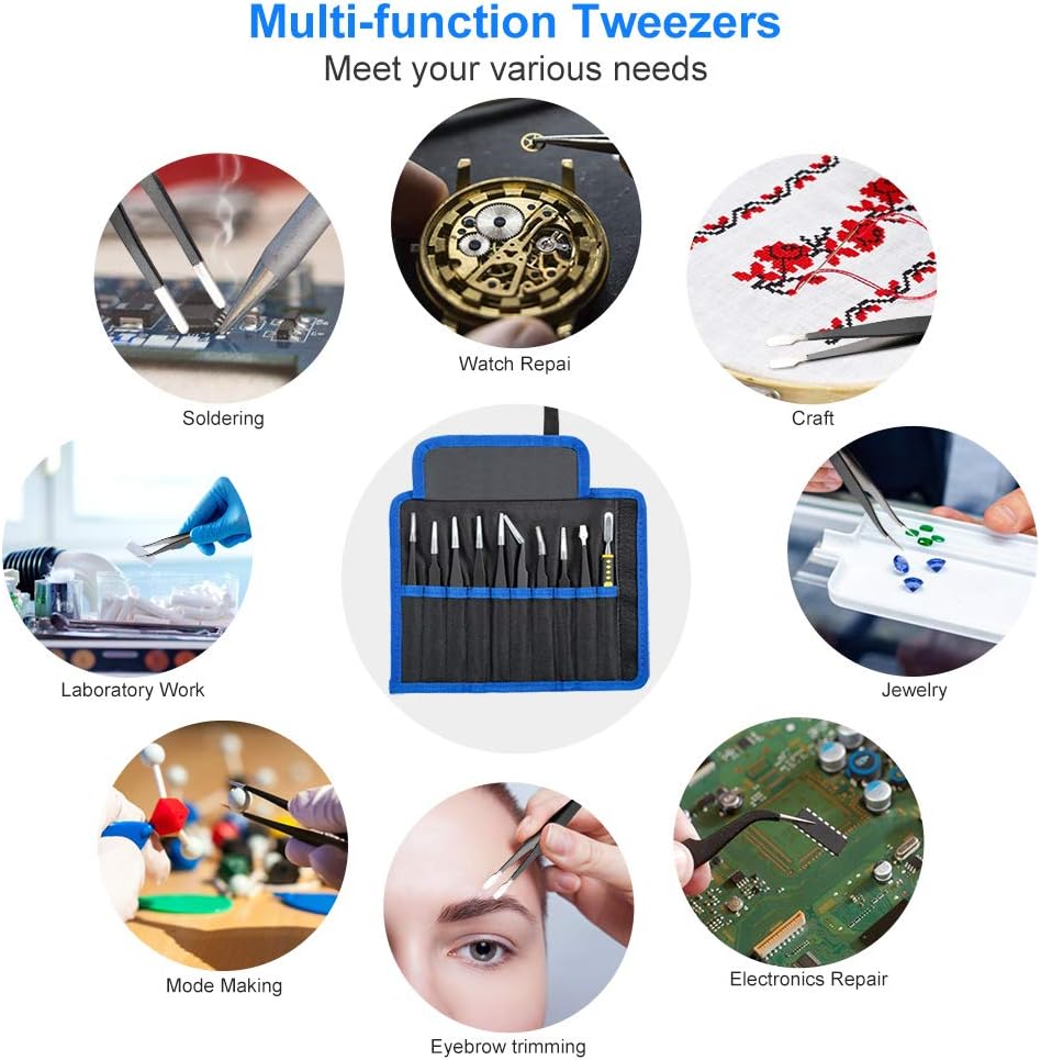Pincettes antistatiques ESD de - Diy Electronics Art avis et prix