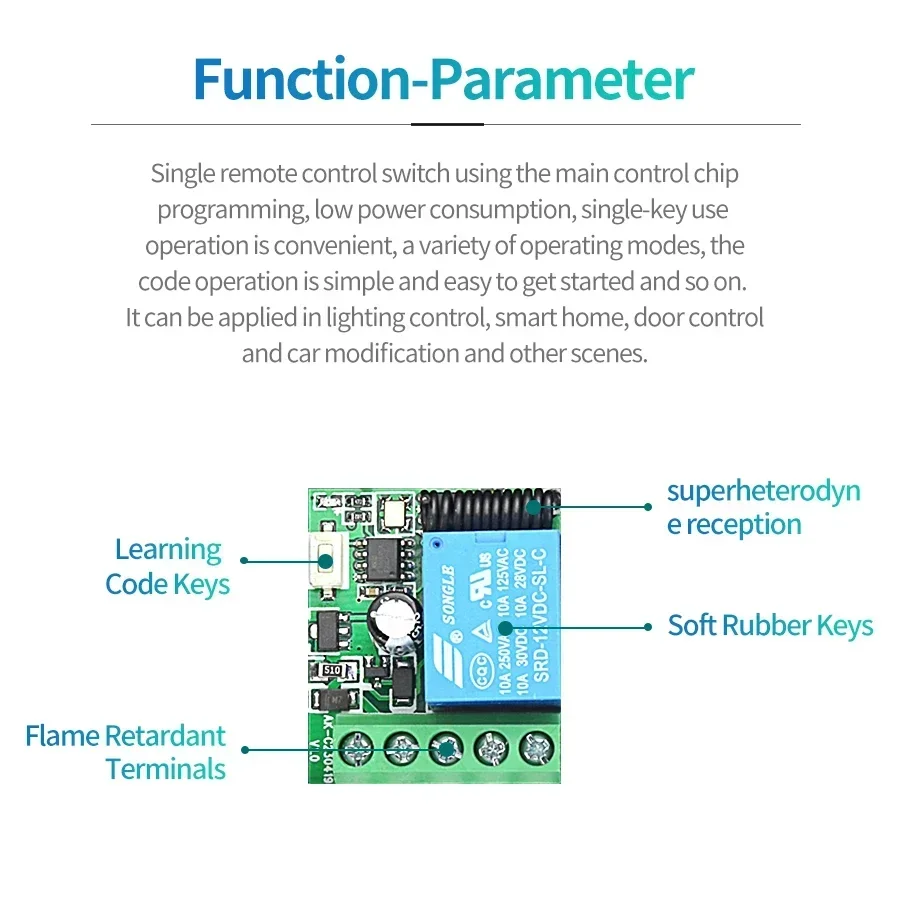 Commutateur intelligent univer - Rf 433Mhz Module avis et prix