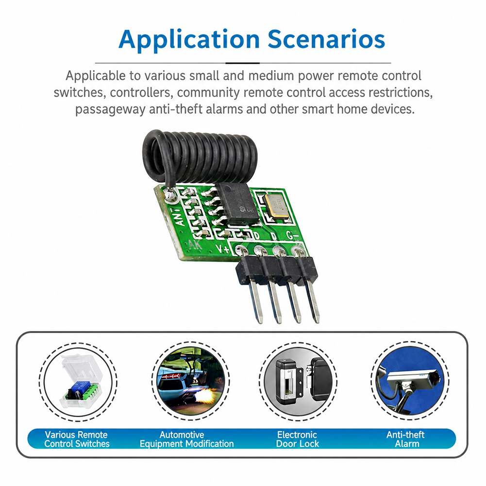 Module récepteur RF superhétér - Rf 433Mhz Module avis et prix