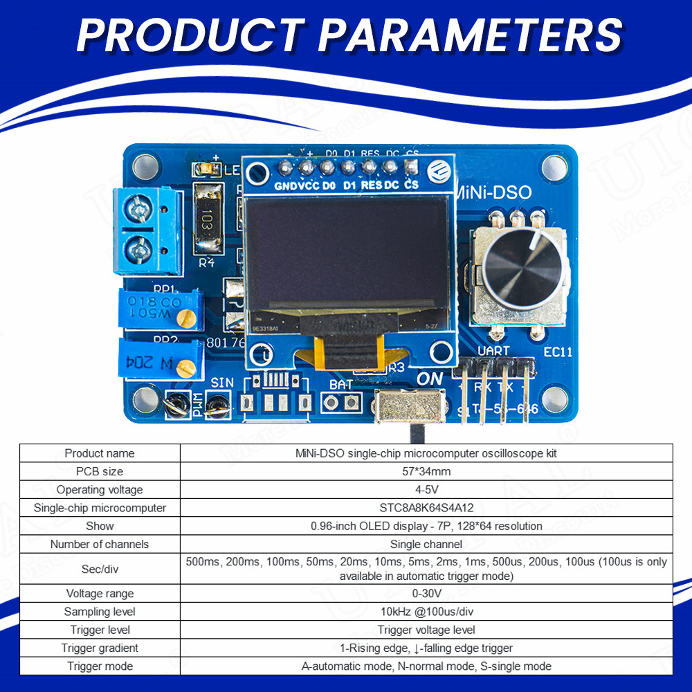 Mini Oscilloscope Numérique de - Oscilloscope Dso Mini avis et prix